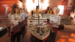 Bodies and Titanic Exhibits - Titanic Model